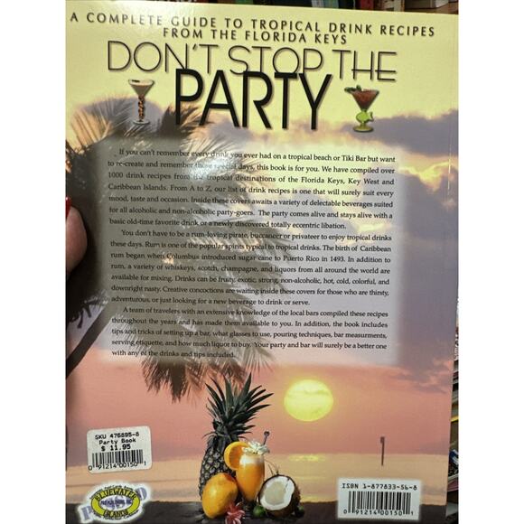 Don't Stop the Party: A Complete Guide to Tropical Drink Recipes, - Picture 2 of 7